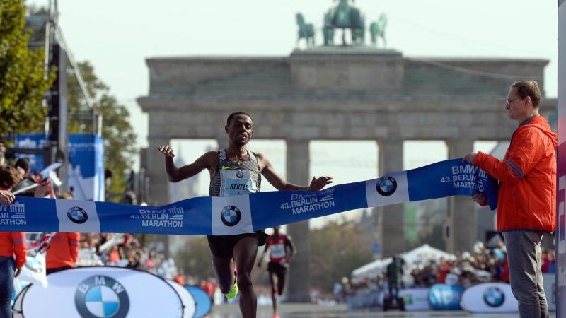Marathon-Trio in Berlin auf Weltrekordjagd