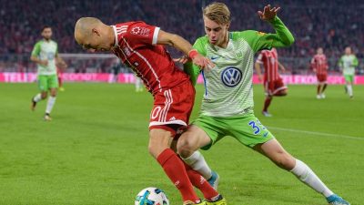 Bayern verschenkt Spitze beim 2:2 gegen Wolfsburg