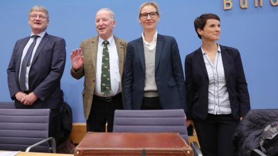 Weidel und Poggenburg: Frauke Petry soll AfD verlassen