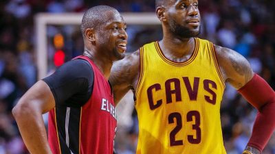 Zurück zum «Bruder»: Wade und James in Cleveland vereint