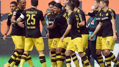 Dortmund festigt Spitzenposition in der Fußball-Bundesliga