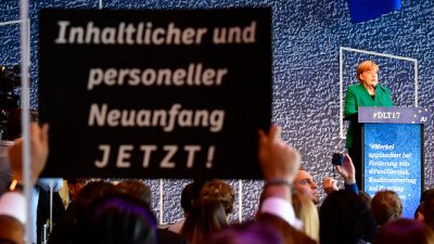 Redner der Jungen Union fordert Rücktritt – Jeder 3. Bundesbürger für vorzeitigen Abgang Merkels