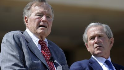 Belästigungsvorwürfe nun auch gegen Ex-US-Präsident George Bush Senior