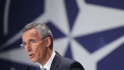 Nato-Chef ruft Moskau und Kiew zu Mäßigung auf