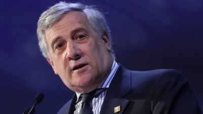 Tajani erwartet von neuer Bundesregierung mehr Einsatz für Europa