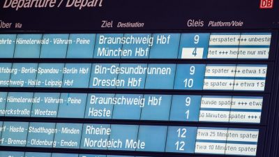 Deutsche Bahn: Probleme nach „Xavier“ auch am Wochenende