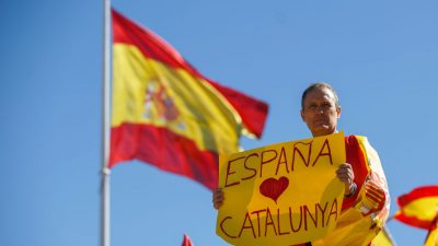 Rajoy gibt sich in Katalonien-Krise weiter unnachgiebig – Großdemo in Barcelona gegen Kataloniens Unabhängigkeit geplant