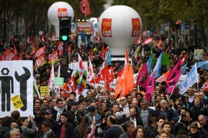 Frankreich droht Stillstand durch Generalstreik