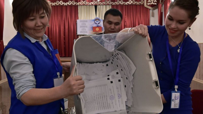 Kirgistan: Favorit von Amtsinhaber Sieger der Präsidentschaftswahl