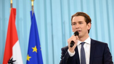 Österreichs Kanzler Kurz zu Antrittsbesuch bei Macron