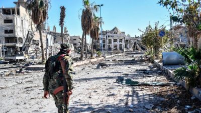 Nach Rückeroberung von Raka: USA ziehen über 400 Soldaten aus Syrien ab