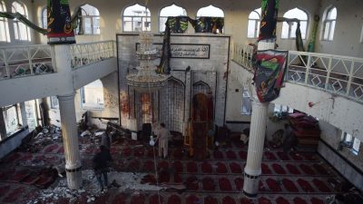 „Sinnlose Gewalt“: Bundesregierung verurteilt Anschläge auf Moscheen in Afghanistan