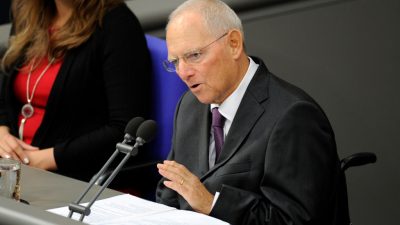 Schäuble lehnt längere Legislaturperiode des Bundestages ab