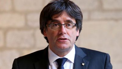 Madrid: Abgesetzter katalanischer Regionalpräsident Puigdemont hält sich in Brüssel auf