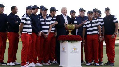 US-Golfer gewinnen erneut Presidents Cup