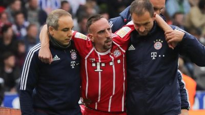 Nach Knieverletzung: Ungewisse Zukunft von Ribéry