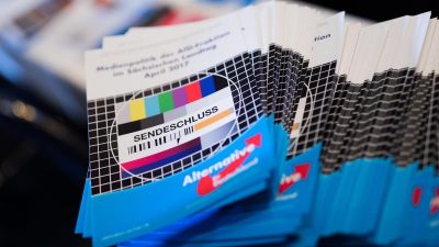 Sachsen: AfD will Einflussnahme von Parteien auf Medien verbieten