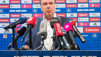 Bruchhagen: Keine Trainer-Diskussion beim Hamburger SV