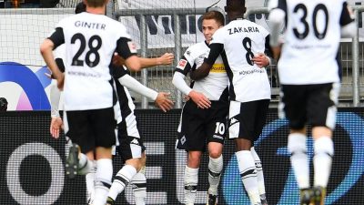 Starke Gladbacher beenden mit 3:1 Heimserie von Hoffenheim