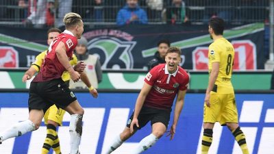 Dortmund in der Krise: 2:4-Niederlage in Hannover