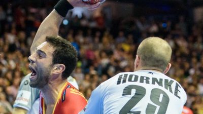 Deutsche Handballer krönen Jubiläum mit Sieg gegen Spanien