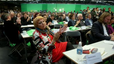Grünen-Parteitag attackiert FDP – wenig Selbstkritik