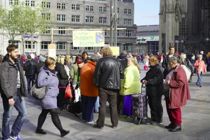 Jeder vierte Gast bei den Tafeln ist Rentner – Anteil der Asylbewerber rückgängig