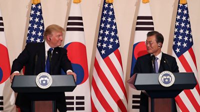 Denuklearisierung Nordkoreas: Trump und Moon planen Treffen zu Nordkorea im April
