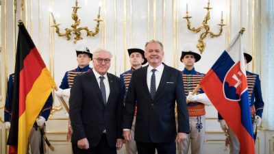 Steinmeier dankt Slowakei für Aufnahme von illegalen Migranten: Slowakischer Präsident ist „Glücksfall“ für EU