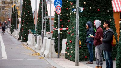Erinnerungen an 2016 kommen hoch: Vorbereitungen für den Weihnachtsmarkt am Breitscheidplatz