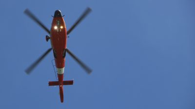 Glück im Unglück – Trainingsflug der Küstenwache rettet einen Cockerpoo