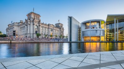 Polizei registriert mehr Straftaten am Bundestagsgebäude