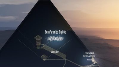 Cheops-Pyramide: Mittels Myonen neuen Hohlraum entdeckt