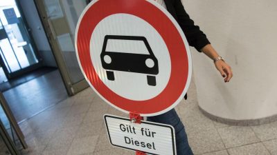 Polizei: Diesel-Fahrverbote nicht zu kontrollieren