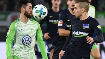 Wolfsburger Remis-Könige: Turbulentes 3:3 gegen Hertha