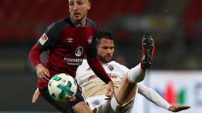 Nürnberg büßt dritten Platz ein – 1:2 gegen Ingolstadt