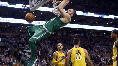NBA: Boston baut Siegesserie weiter aus – Baynes Topscorer