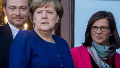 Lindner beklagt mangelnde Unterstützung durch Merkel – Im Kern ist es ein schwarz-grünes Bündnis 