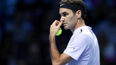 Federer gewinnt Auftaktmatch bei ATP-WM gegen Sock