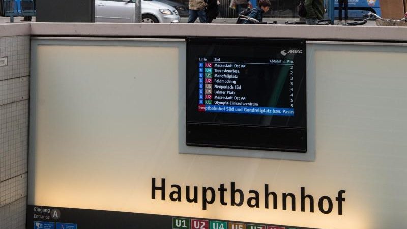 Hauptbahnhof München: Passanten belästigt, nach Polizisten geschlagen und getreten