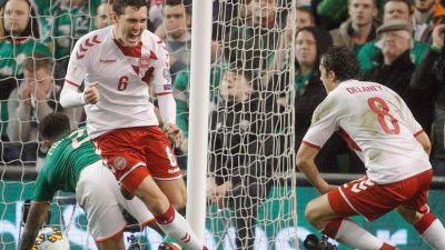 Dänemark qualifiziert sich für WM 2018 – 5:1 in Irland