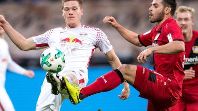 Leipzig verpasst Sieg in Überzahl: Nur Remis in Leverkusen