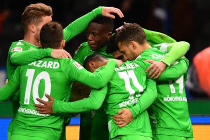 Gladbach nach Sieg bei Hertha BSC Dritter