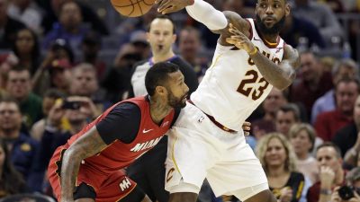 Im 1082. NBA-Spiel: Erster Feldverweis für LeBron James