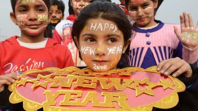 Weltweit: Happy New Year