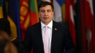 Gefahr für Poroschenko: Georgiens Ex-Präsident Saakaschwili erneut festgenommen