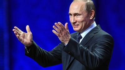 Putin hält kurz vor Wahl traditionelle Jahresansprache