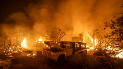 Größter Brand in Kalifornien bedroht Santa Barbara