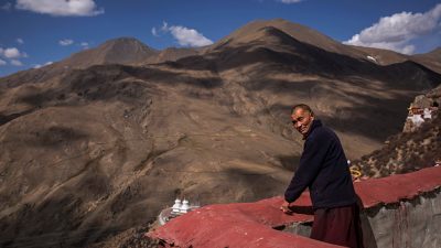 Protest gegen Chinas Politik: Tibetischer Mönch zündet sich selbst an