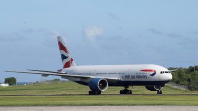 Großbritannien: British Airways erwägt Klage gegen Quarantäne für Flugpassagiere